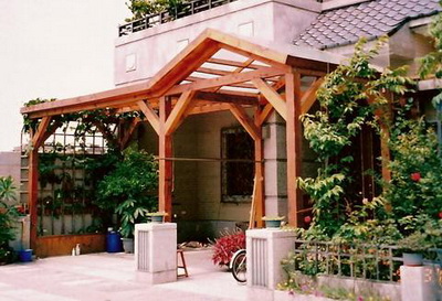 台中木造採光罩